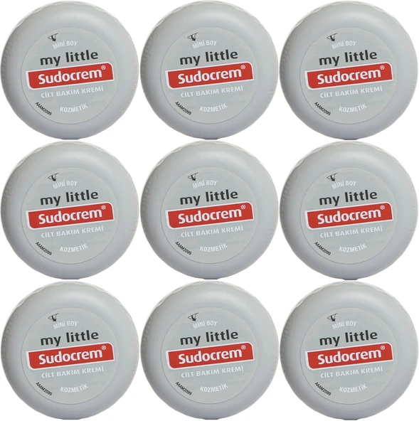 Sudocrem Cilt Bebek Bakım - Pişik Kremi 22GR (9 Lu Set) (Seyahat Boy)