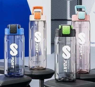 Shotay Sport Su Matarası Tritan Lacivert 800Ml - 4