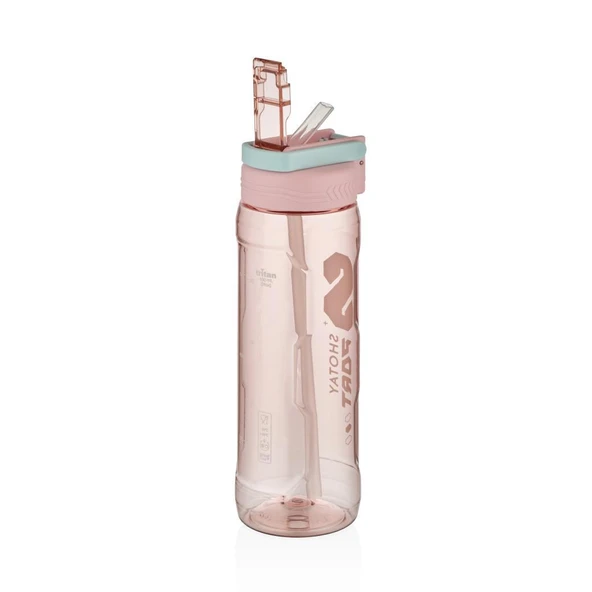 Shotay Sport Su Matarası Tritan Pembe 800Ml - 2