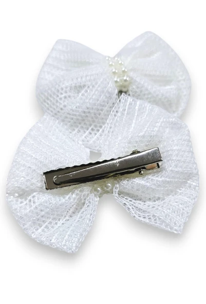 İncili Fiyonklu Okul Tokası 2li - 4