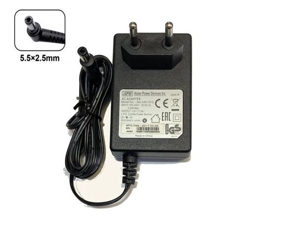 APD 12 Volt 2 A Modem-Router Switch Mode Adaptör