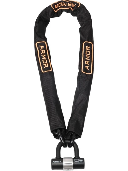 Armor 812 MV Military Serisi Çelik Zincir 1.20mt 12mm+Ubar Kilit - 2