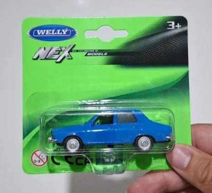Welly Nex RENAULT 12 Blue Model Araba