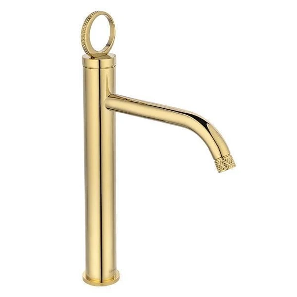 FONTANA YÜKSEK LAVABO BATARYASI (ALTIN) FK-4022