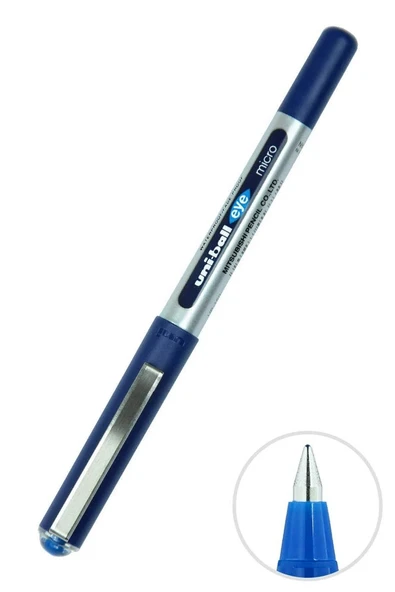 Pilot Kalem 1 Adet Uniball Eye Mikro 0.5 mm Roller Pilot Kalem Ub-150 Roller Uçlu Likit Mürekkepli Pilot Kalem - 2