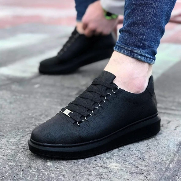 Kömür Düz Erkek Casual Ayakkabı