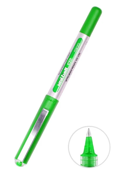 Pilot Kalem 1 Adet Uniball Eye Mikro 0.5 mm Roller Pilot Kalem Ub-150 Roller Uçlu Likit Mürekkepli Pilot Kalem - 4