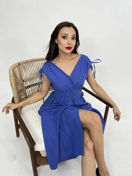 5486 ELBİSE-MOR - Resim 5