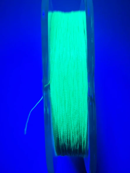 Eagenset Hazır Çapari Kombini Boru Sim Ultraviyole Uv Neon Sedef Fıstık Yeşili Makara - Resim 7