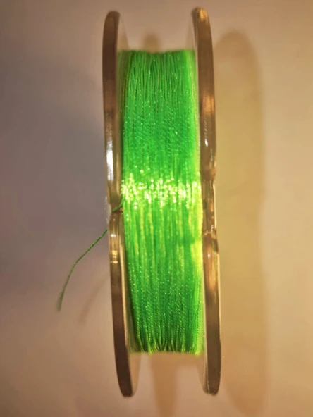 Eagenset Hazır Çapari Kombini Ultraviyole Uv Neon Sedef Fıstık Yeşili Makara - 5