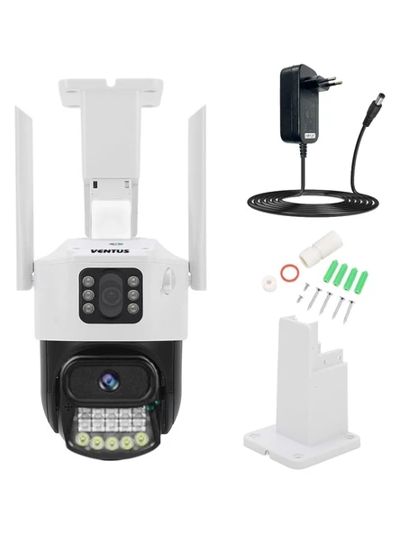 O-Kam 6015 WİFİ 6MP DUAL LENS ( SABİT + HAREKETLİ ) GECE GÖRÜŞ KİŞİ TAKİBİ SESLİ TÜRKÇE AKILLI KAMERA - 5