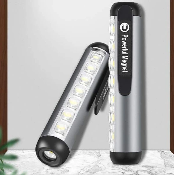 SGE TEKNOLOJİ COB LED MIKNATISLI LED EL FENERİ IŞIK