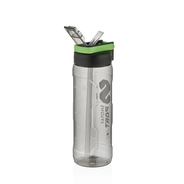Shotay Sport Su Matarası Tritan Siyah 800Ml - 2