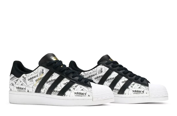 Adidas Superstar 'Label Collage' Unisex Günlük Spor Ayakkabı FV2819 - 6