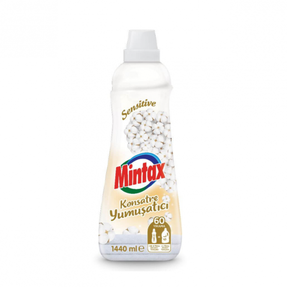 Mintax Sensitive Konsantre Yumuşatıcı 1440 Ml