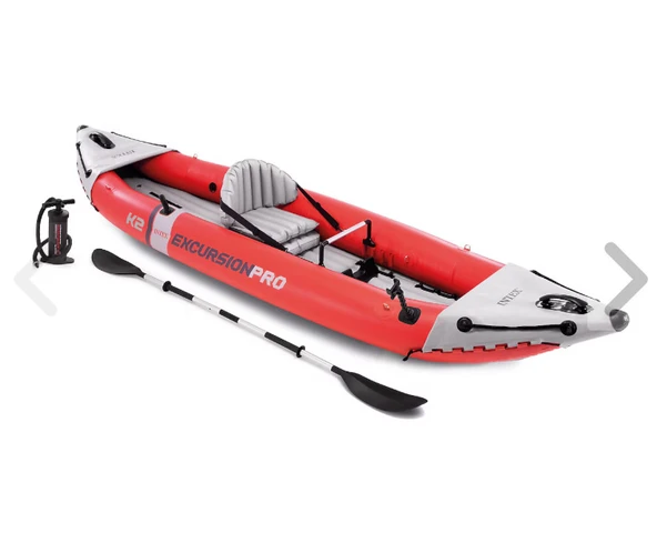 Intex Excursion Pro Kayak K2 Çift Kişilik Şişme Kano Set