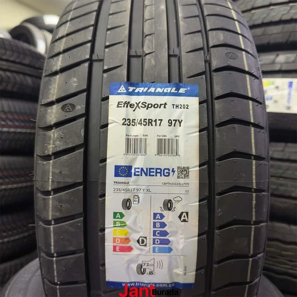 235/45 R17 97Y Triangle EffeXSport Yazlık Lastik 2024 Üretim