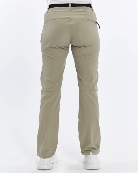 Mapamyumco Quick Dry Kadın Trekking Pantolon-BEJ - 4