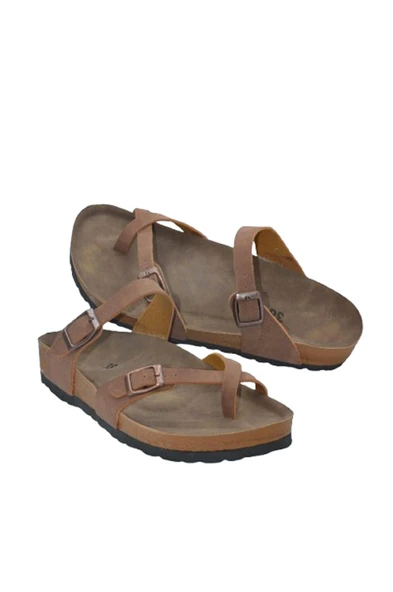 Taba Kadın Parmak Arası Terlik-MTM-0051 - 5