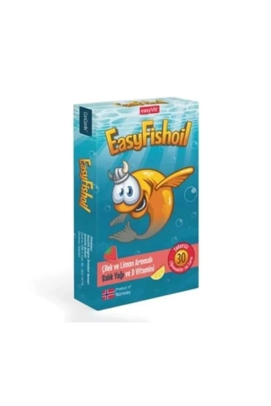 EASYFISHOIL OMEGA 3 CILEK COCUK 30 SOFT JEL