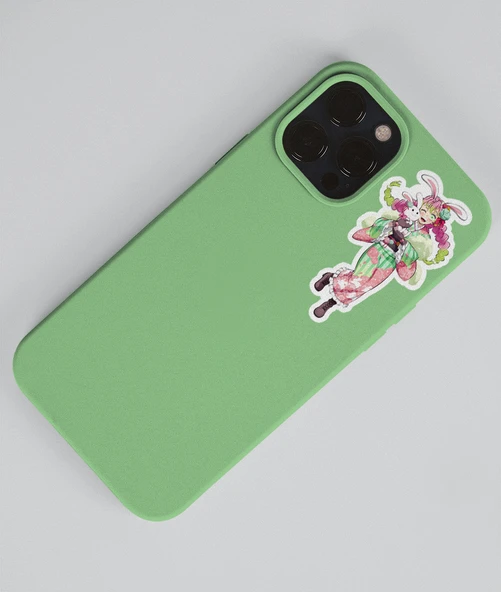 Demon Slayer-Mitsuri Kanroji-Obanai Iguro-parlak kağıt -2li sticker set- başarı etiket süsleme - 4