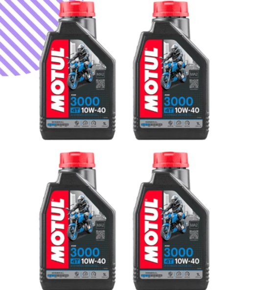 Motul 3000 10w40 Motorsiklet Yağı 4 Litre