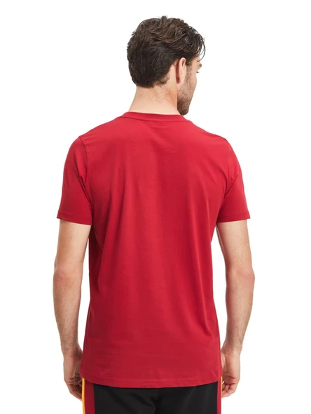 Galatasaray Orijinal Lisanslı Kırmızı Erkek T-Shirt - 4