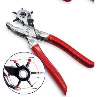 6 Farklı Boyutta Kemer Delme Pensesi Kemer Delici - 3