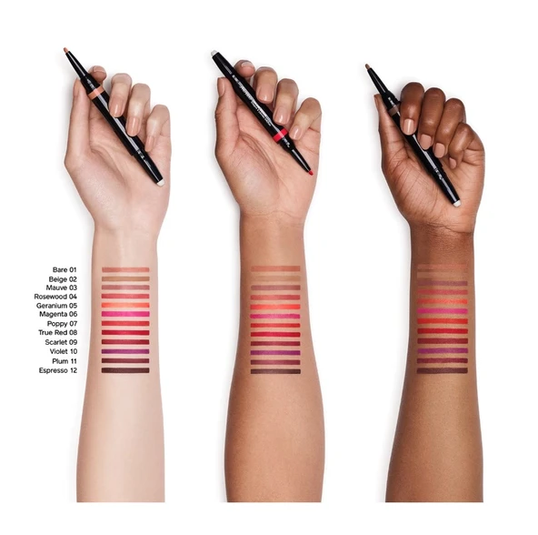 Shiseido LipLiner Ink Duo - Çift Uçlu Dudak Kalemi LipLiner Ink Duo 01 - 3
