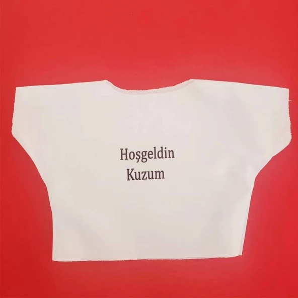 Hoşgeldin Kuzum Yazılı Oyuncak Tişörtü ürün görseli 1