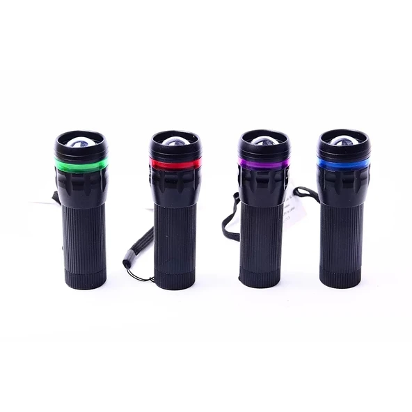 Şeritli Zoom Odaklı El Feneri Bigem Bm-310 - Resim 2