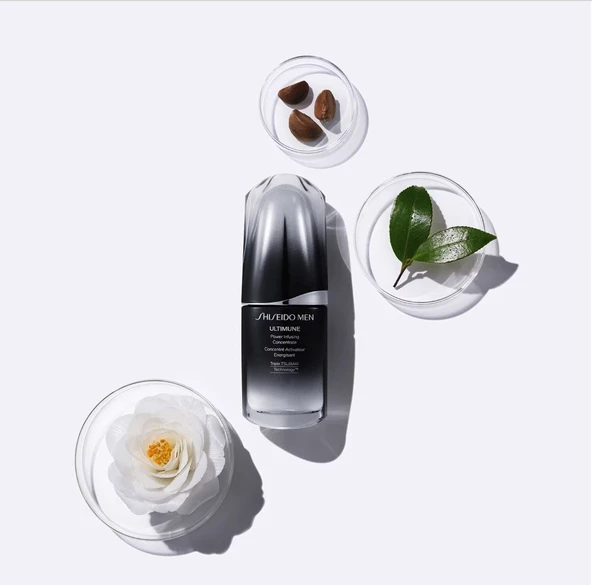 Shiseido Shiseido Men Ultimune - Erkekler için Cilt Güçlendirici Serum 30 ml - 3