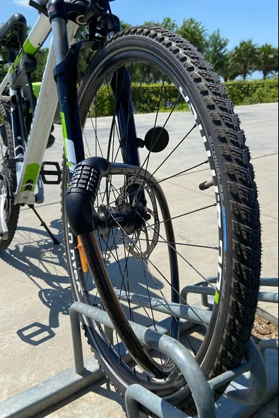 Yuma Ym-747 120cm 20mm 5 Şifreli Siyah Motorsiklet Kilidi - 2