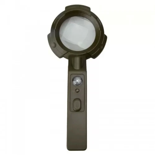 7 Led Aydınlatma,fener,pusula,4x Büyütme Okuma Büyüteç Th600557 - 3