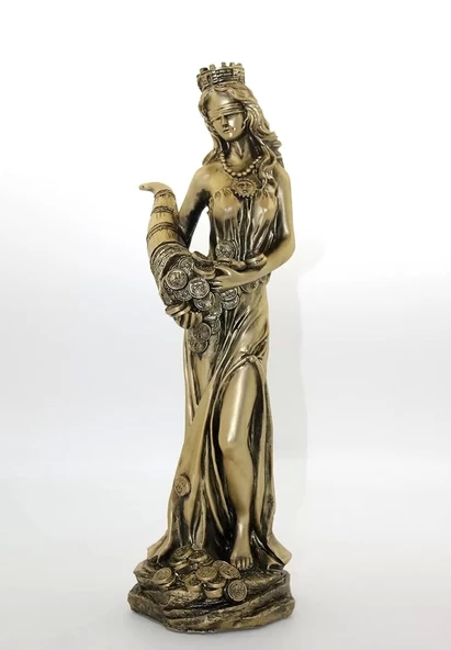 Polyester Bereket Tanrıcası Fortuna Figürü Alk2828 ürün görseli 1