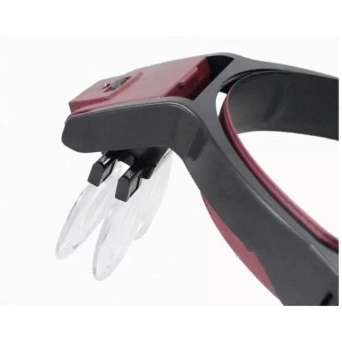 Lens Takmalı 4 Lens , Led Lambalı Şapka Tip Büyüteç - 6