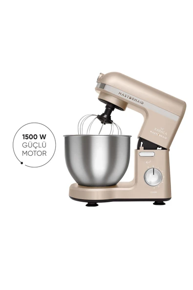 Karaca Mastermaid Chef Stand Mikser Iconic Beige 1500W 5 Lt
