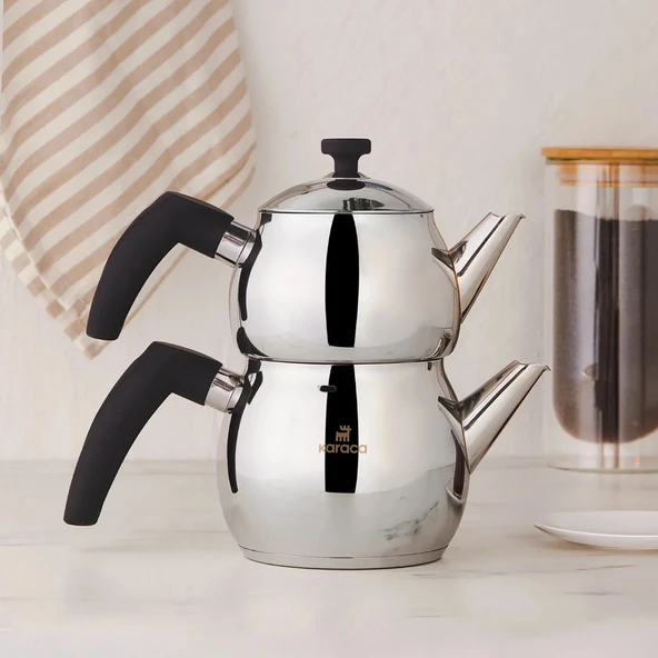 Karaca Alim İndüksiyon Tabanlı Mini Boy Çaydanlık - Resim 8