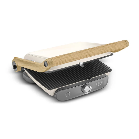 Karaca Gastro Grill Glass Premium 2400W Döküm Izgara ve Tost Makinesi Wood Craft 6 Dilim Kapasiteli - 8
