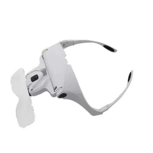 5 Lens 1.0x3.5x, 2led Işıklı Ile Ayarlanabilir Gözlük Büyüteç9892b2 - 5