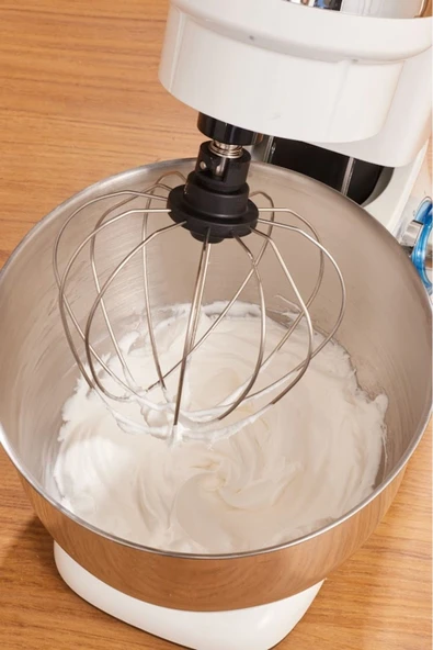 Karaca Chefcrafter Stand Mikser Mutfak Şefi 1900 W Porcelain White - Resim 7