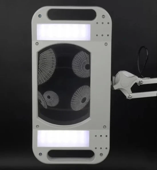 10x Led Akrobat Büyüteç 2x15w 170x113 Mm 10 Diopter Mercek Lt86g - 2