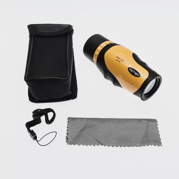 30x30 Tek Gözlü Ayarı Gerektirmeyen Perma Focus Otomatık Netleme Dürbün Sarı ürün görseli 1