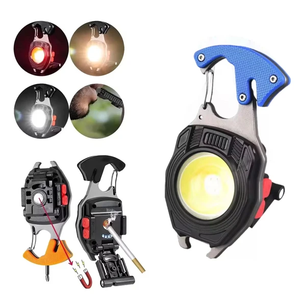 W-5147 Profesyonel Çok Fonksiyonlu Anahtarlıklı Kamp Feneri ürün görseli 1