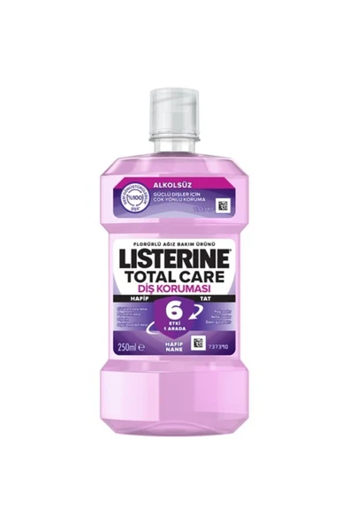 Listerine Total Care Diş Koruması Alkolsüz  Hafif Tat Ağız Bakım Suyu 250 ml - 2
