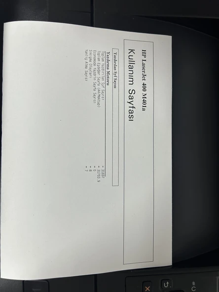 HP LASERJET PRO 400 M 401 A MONO LASER YAZICI - 2