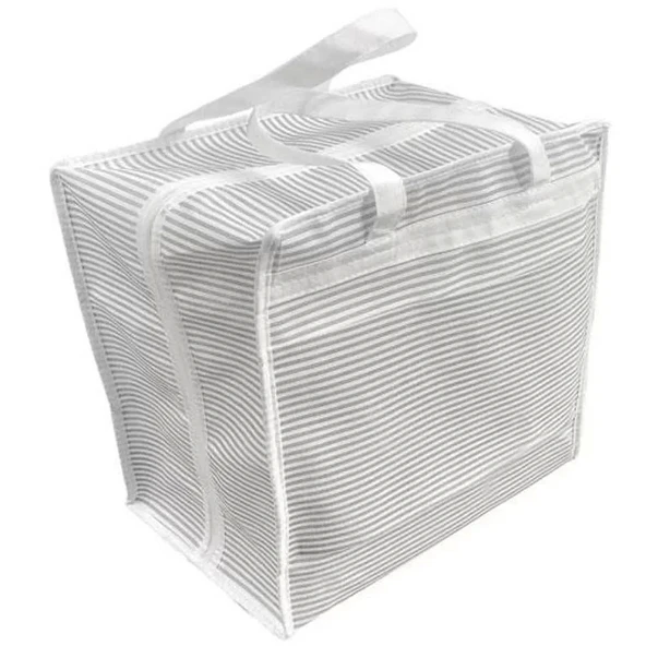 Ayakkabı Saklama Ve Taşıma Çantası (çizgili Model) Shoe Tote - 4