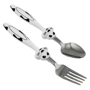 Mama Çatal Kaşık Seti - 18 Cm - Mavi - 3