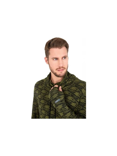 Blackspade Sweatshirt - Yeşil Boyunluklu - 2