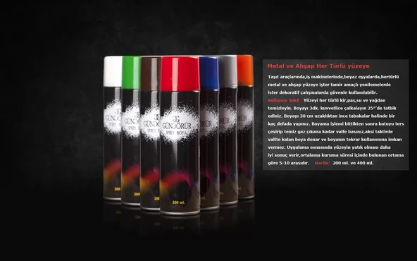 Sprey Boya 400 Ml - Mavi - 2